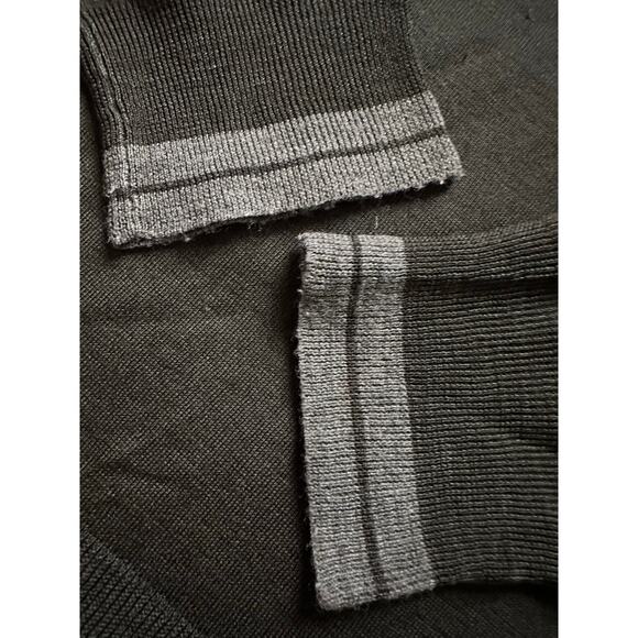 Armani Collezioni Sweater Mens Small S dark green Pullover Knit Lightweight wool - Picture 6 of 16